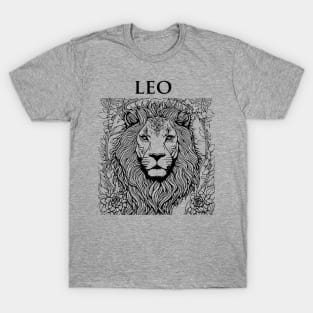 Leo Zodiac Sign T-Shirt